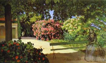 弗雷德裡尅 巴齊耶 The Terrace at Meric (Oleander) 弗雷德裡尅 巴齊耶 The Terrace at Meric (Oleander)